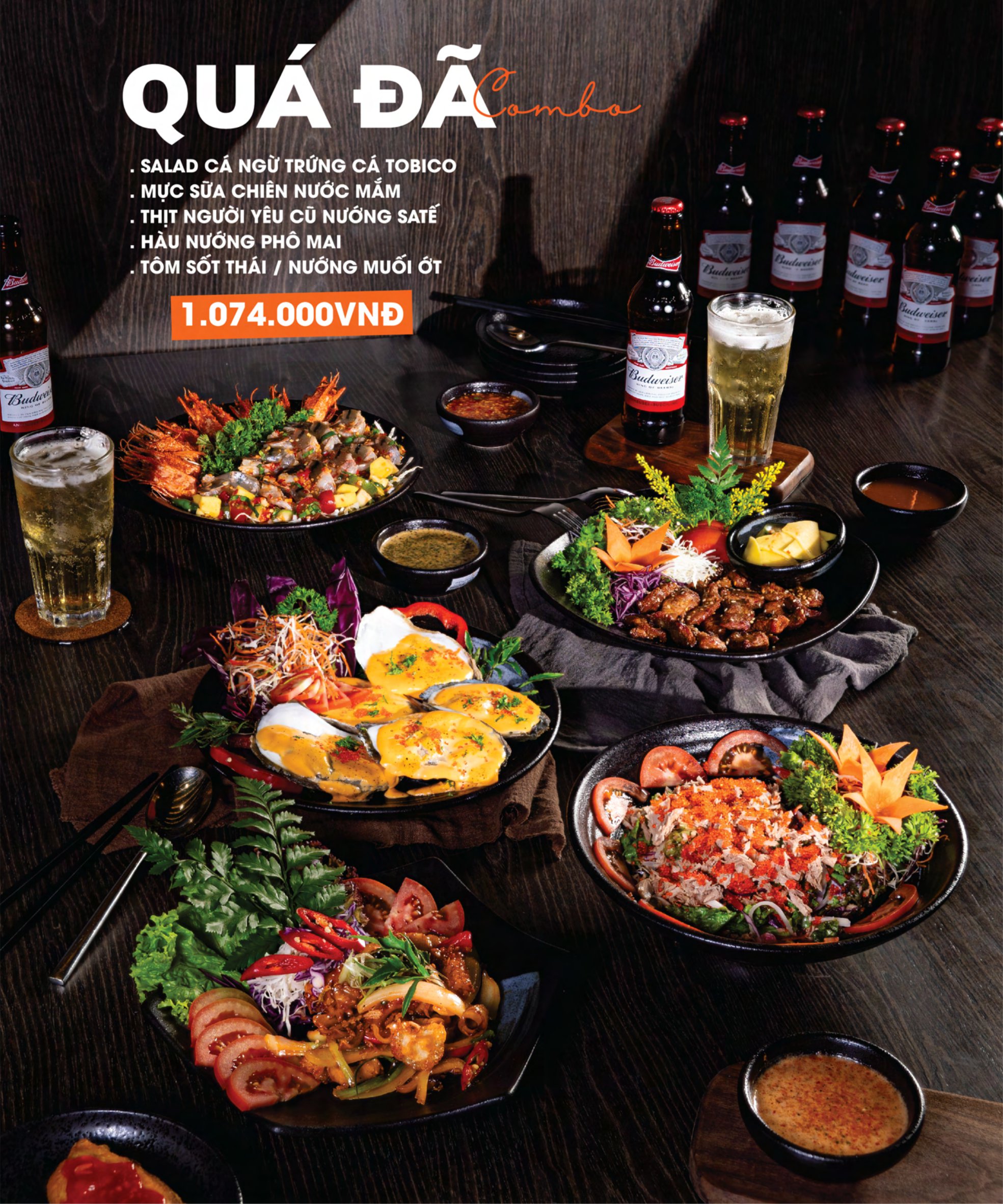 MENU YOYO BEER GARDEN THỰC ĐƠN ĐA DẠNG VÀ PHONG